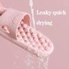 Shower Slippers Shoes for Women and Men Bath Slippers Shower Shoes Spa Slippers Massage Reflexology Sandals Quick Drying Non-Slip Soft Spa Bathroom Pool Beach (Color : Yellow, Size : EUR40-41) view 4