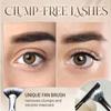 Mascara Fan Brush, Mascara Fan Brush For Lashes, Angled Fan Shaped Eyelash Brush, Makeup Brush Eyelash Comb Eye Lashes Separator, Folding Eyelash Eyebrow Brusha (Size : 5PCS) view 4