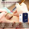 50Pcs Professional Microlading Needles 0.18mm Diameter Disposable Manual Eyebrow Blades Tattoo Neddles Permanent Makeup Supplies Microblading Kits (14 U) view 4
