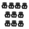 10pcs Mini Hair Claw Clips, Lightweight Rectangular Claw Hair Clips Portable ABS Fashion Lovely Small Hair Pins Claws view 1