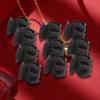 10pcs Mini Hair Claw Clips, Lightweight Rectangular Claw Hair Clips Portable ABS Fashion Lovely Small Hair Pins Claws view 4