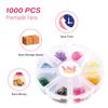 505 Pcs Mixed Colorful Lash Extensions | Premade Mega Volume Fans | Colored Lash Extension | Russian Volume Eyelash Extensions 6D | Curl C view 2