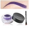 Eyebrow Pomade Cream,Brow Pomade Gel Naturally Long Lasting Waterproof,Delicate and Smooth Eye Brow Makeup Cosmetics with Eyebrow Brush - Purple view 2