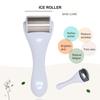 Hysotok Ice Roller & Massager for Face & Eyes - Stainless Steel, 2 Pcs, Pain Relief, Dark Circles, Migraine (White) view 4