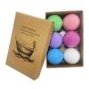 Bath Bombs Ultra Lux Gift Set - 6 XXL Fizzies with Natural Dead Sea Salt Cocoa and Shea Essential Oils - Best Gift Idea for Birthday, Mom, Girl, Him, Kids - Add to Bath Basket view 2