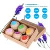 Bath Bombs Ultra Lux Gift Set - 6 XXL Fizzies with Natural Dead Sea Salt Cocoa and Shea Essential Oils - Best Gift Idea for Birthday, Mom, Girl, Him, Kids - Add to Bath Basket view 4