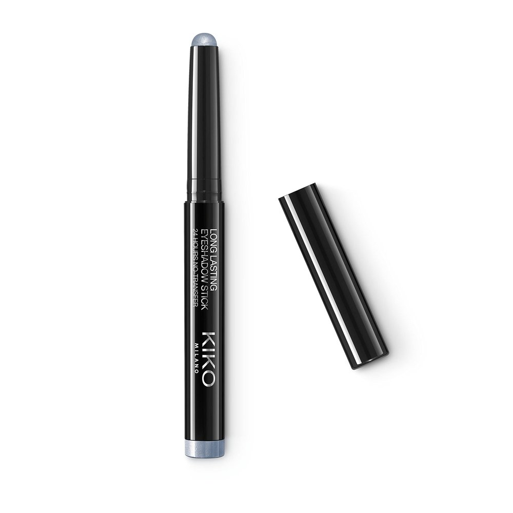 Kiko Milano Long Lasting Eyeshadow Stick 24-Hour Wear, Transfer-Proof, Creamy Blendable Formula with Argan Oil, No-Transfer, Easy Application 25 Light Blue 1.64g