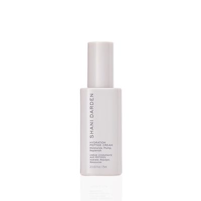 Shani Darden Hydration Peptide Cream, Oil-Free Face Moisturizer with Peptides, Squalane, Niacinamide & Ceramides for Normal to Dry Skin, Up to 72 Hours of Hydration Without Clogging Pores, 2.5 fl oz