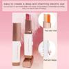 MoriAction Glitter Gradient Eyeshadow Stick Two Tone, Two-tone Shimmer Gradient Eyeshadow Stick Double Colors Eyeshadow Stick Waterproof Glitter Eye Stick Eyeshadow Pen for Women Eye Makeup view 2