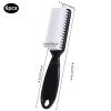 Black Nail Brush Fingernail Cleaner, ZUFUGHJK 6 Pcs fingernail cleaning brush Fingernail Scrub Nail Brushes with Handle Grip Hand Pedicure Scrubbing kit for Nails and Toes view 2