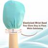 Elbahya Exfoliating Mitt Body Kessa Hammam - Microdermabrasion At Home Exfoliating Mitts, Removes Unwanted Dead Skin, Dirt and Grime or Keratosis Pilaris (Red Pack of 3) view 4