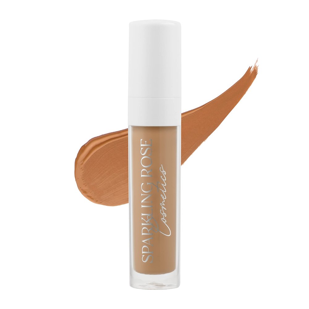 Sparkling Rose Cosmetics | Soft Matte Concealer, Lightweight, Full Coverage, Long Lasting, Conceals, Corrects, Covers, Hydrates, Highlights, Non-Creasing, 24 Shades, All-Day Wear (CC40)