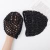 Framendino, 9 Pack Mesh Crochet Hair Net Rayon Knit Snoods Hat Thick Hairnet Snood Cover Ornament for Night Sleeping Accessories (Black) view 2