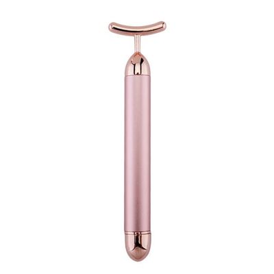 24k Gold Face Lift Bar Roller Pink