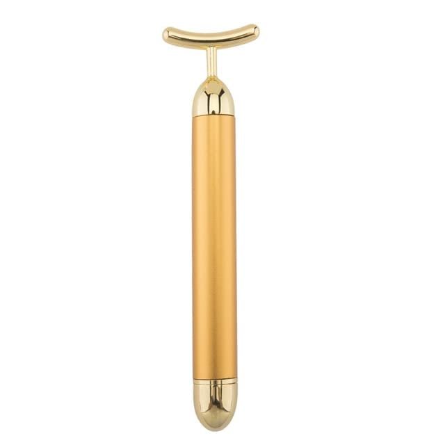 24k Gold Face Lift Bar Roller Gold
