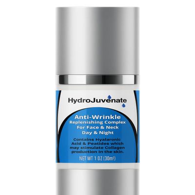 Hydrojuvenate Anti-Aging Moisturizer w/Hyaluronic Acid | Treats Fine Lines & Wrinkles | Dry & Sensitive Skin | Dermatologist Inspired | Collagen Peptides | Neck & Face