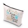 BDPWSS Fairy Tales Makeup Bag Fairy Princess Gift a Dream Is a Wish Your Heart Makes Cosmetic Bag For Friend Sister (You makes dream) view 1