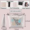 BDPWSS Fairy Tales Makeup Bag Fairy Princess Gift a Dream Is a Wish Your Heart Makes Cosmetic Bag For Friend Sister (You makes dream) view 2
