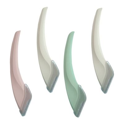 FOMIYES 4pcs Stylish Eyebrow for Women Compact Portable Eyebrow Trimmer for Home Travel for Precise Grooming