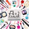 BDPWSS Math Teacher Makeup Bag Funny Math Lover Gift It's All Fun And Games Until Someone Loses An i Math Geek Gift (Fun loses I) view 3