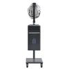 Nano Hair Steamer,Professional Micro Mist Anion Hair Processor with Rolling Base for Deep Hair Care Repair, Hair Styling (Black) view 1