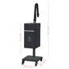 Nano Hair Steamer,Professional Micro Mist Anion Hair Processor with Rolling Base for Deep Hair Care Repair, Hair Styling (Black) view 2