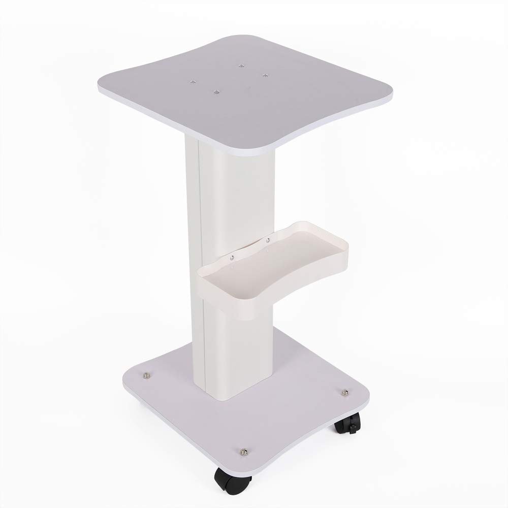 Rolling Beauty Salon Trolley Cart, Beauty Salon SPA Storage Equipment Machine Storage Organizer Stand Beauty Instrument Tray Rolling Cart with Wheel Load 132lbs