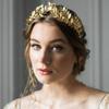 JAKAWIN Greek Goddess Headband Accessories Gold Leaf Crown for Women HG001 (Gold) view 3