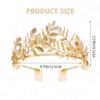 JAKAWIN Greek Goddess Headband Accessories Gold Leaf Crown for Women HG001 (Gold) view 4