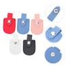 FOMIYES 3sets Professional Cuticle Nipper Case Manicure Scissor Cover Cuticle Clippers Protector Portable Nail Art Tool Pu Material 5pcs*3 view 2