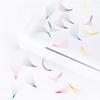 500 pcs Mixed colorful lash extensions | premade volume lash extensions | premade mega volume fans | colored lash extension | russian volume eyelash extensions. 6D | Curl C view 3
