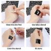 24 Sheets Henna Tattoo Stencils, 276+pcs Temporary Tattoo for Women Reusable Face Body Paint DIY Art Glitter Airbrush Tattoo Stencils Pack view 4