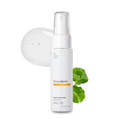 TROXEDERM Repair Essence Toner Mist  Korean Hydrating & Cooling Face Mist with Niacinamide, Troxerutin & Centella Asiatica, Lightweight Facial Spray for Daily Skincare & Barrier Care, 1.01 Fl.oz