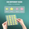 Jefusst Acne Pimple Patch 112 Counts, Invisible Hydrocolloid Yellow & Pink Star-Shaped Acne Patch with Tea Tree Oil & Calendula Oil, Acne Spot Healing Patch Zit Patches for Face view 2
