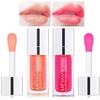 Alisesun 2 Set Lip Oil Hydrating Tinted Lip Balm, Plump Lip Gloss Lip Care Transparent Toot Lip Oil Tinted, Nourishing Repairing Lightening Lip Lines Lip Care Products (Pink/Cherry) view 1