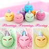 Unicorn Bath Bombs for Kids, 9 Large Kids Bath Salts with Squishy Toys Inside, Magic Unicorn Bath Balls with Surprise Inside for Girls view 4