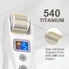 CLETINA Bioroller G5 Derma Roller Microneedle Roller 0.25mm Micro Needling 540 Titanium Microneedling Skincare Tools for Man & Women view 3