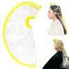 FERCAISH Hair Funnel for Upright Shampooing, Foldable Funnel Rinse Shampoo Washing Tool for Home Salon Hair Shampoo Washing Rinse Cape Accessory (Yellow) view 1