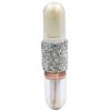 Bestbling Bling bling Rhinestones Mini Makeup Brush Set for Eyes and Face - 4 in 1 Portable Makeup Brush Set with Extendable Handle (Silver) view 2
