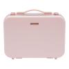 FLYHERO Makeup Train Case Makeup Case with LED Light Mirror Large Makeup Artist Organizer Kit (Pink) view 2