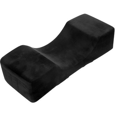 Mekupeu Eyelash Extension Velvet Lash Pillow Beauty Salon Memory Foam Neck Pillow for Lash Extension Grafting Make Up (Black)