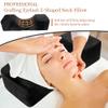 Mekupeu Eyelash Extension Velvet Lash Pillow Beauty Salon Memory Foam Neck Pillow for Lash Extension Grafting Make Up (Black) view 3