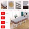 Massage Table Pad,1.5In Lash Bed Cushion,Comfortable Mattress Topper with Hole for Beauty Salon Extension Table,with Removable Cover & Elastic Bands,Spa Bed Padding Only,Brown r,70x190cm view 2