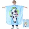 TILYIALA Kids Hair Cutting Cape,Kids Barber Cape Salon Capes for Hair Stylist Haircut Hairdresser Cape Barber Supplies (Blue Panda) view 1