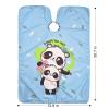 TILYIALA Kids Hair Cutting Cape,Kids Barber Cape Salon Capes for Hair Stylist Haircut Hairdresser Cape Barber Supplies (Blue Panda) view 3