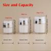 Jeshowmen Airless Pump Jar  3pcs Moisturizer Container with Airless Pump - Cream Jar Vacuum Bottle Dispenser for Travel Essentials (Large(3.6)) view 4