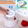 Airless Pump Jar, 1.7 oz Airless Pump Bottles, Travel Lotion Container  Vacuum Dispenser for Cream  Leak-Proof TSA-Friendly Design Keeps Cream Fresh  Multi-Purpose for Lotion, Sunscreen (2 Pack) view 2