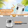 Airless Pump Jar, 1.7 oz Airless Pump Bottles, Travel Lotion Container  Vacuum Dispenser for Cream  Leak-Proof TSA-Friendly Design Keeps Cream Fresh  Multi-Purpose for Lotion, Sunscreen (2 Pack) view 4