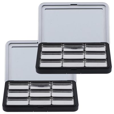 minkissy Empty Eyeshadow Palette Refillable Eyeshadow Palette Empty Makeup Palette-Storage Box for Lipstick Blush