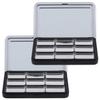 minkissy Empty Eyeshadow Palette Refillable Eyeshadow Palette Empty Makeup Palette-Storage Box for Lipstick Blush view 1